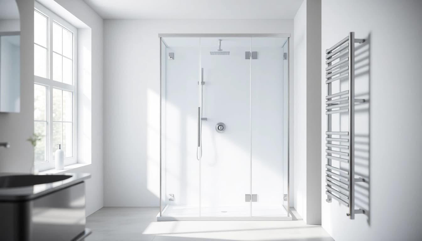 Sonni sanitär GmbH bietet hochwertige Duschwände und Designerheizkörper für moderne Badezimmer.
