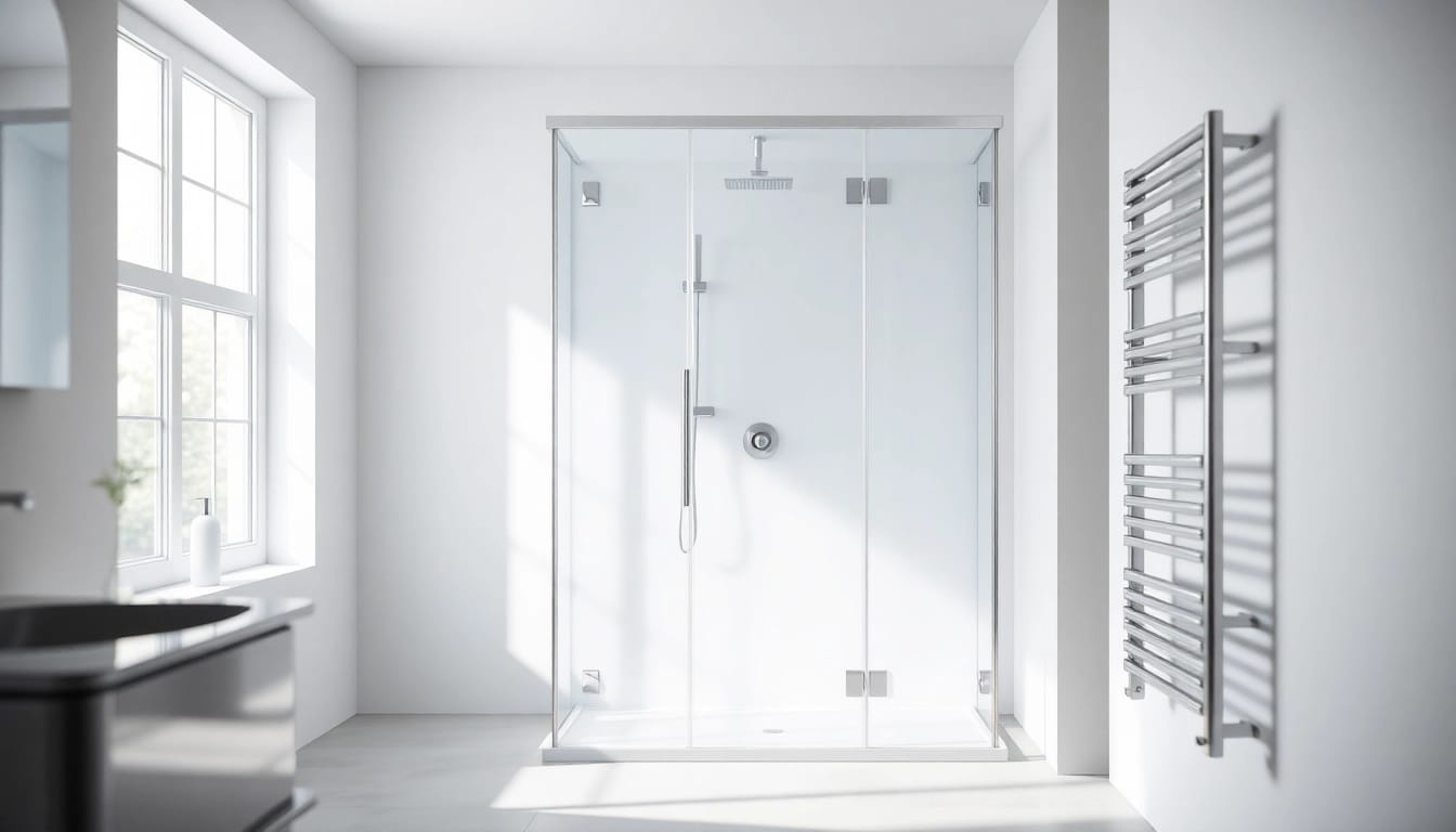 Sonni sanitär GmbH bietet hochwertige Duschwände und Designerheizkörper für moderne Badezimmer.