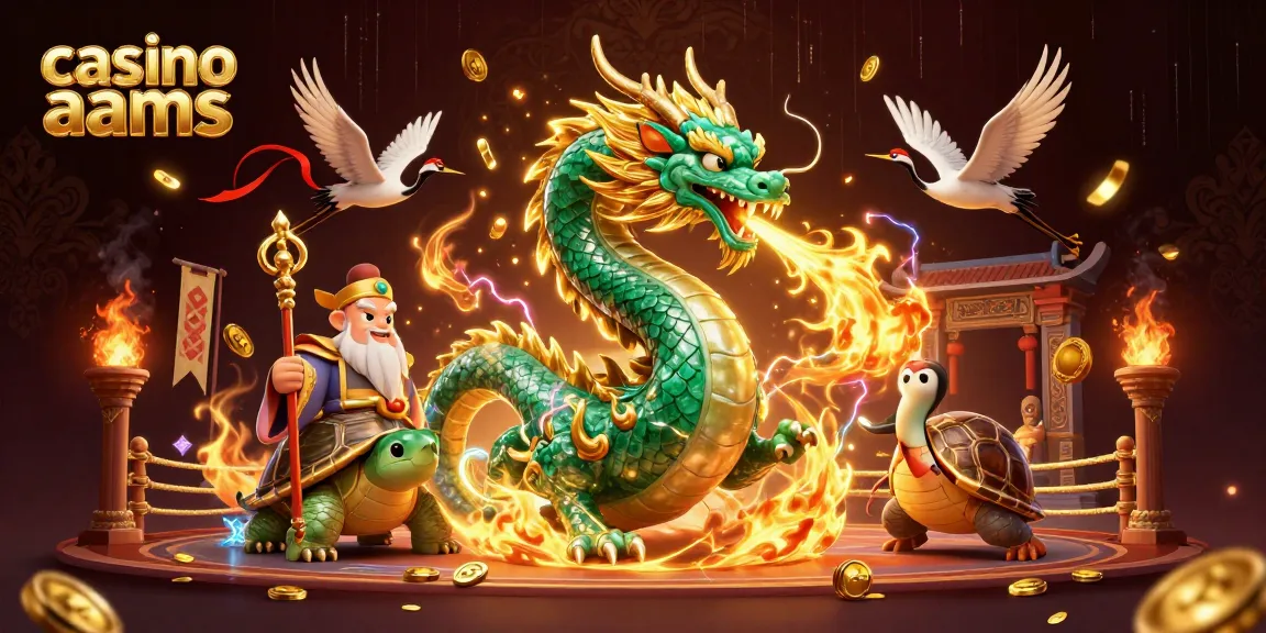 Gioca ai casino non AAMS con un'emozionante esperienza di gioco con un drago feroce e una tartaruga saggia