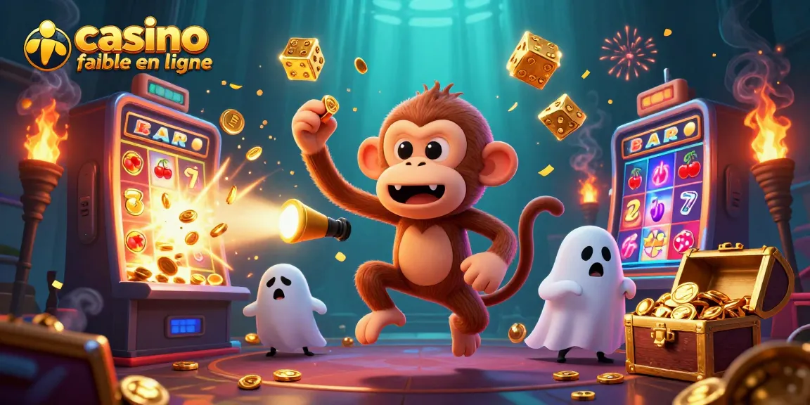 Découvrez un casino fiable en ligne où un singe farceur et un chiot chasseur de fantômes offrent une expérience ludique.