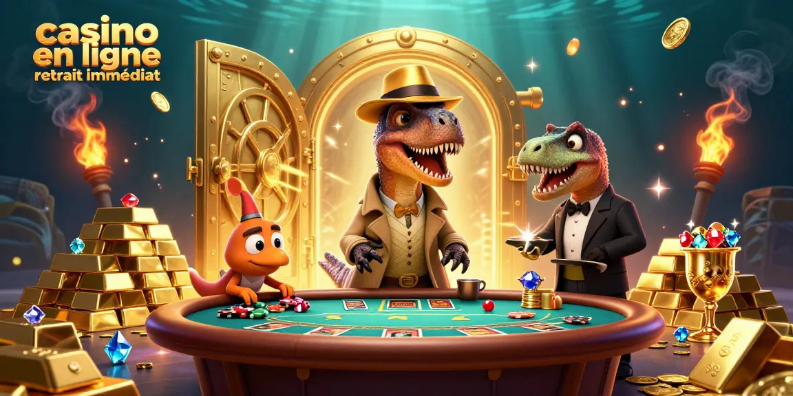 Casino en ligne retrait immédiat avec des jeux excitants et des gains rapides.