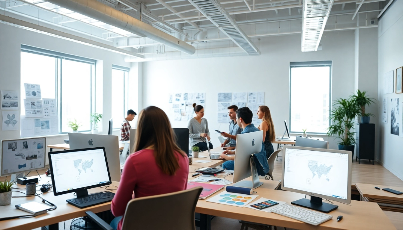 Enhancing creativity in Edmonton web design with a collaborative office environment.