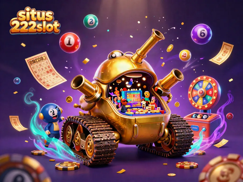 Menghadirkan pengalaman bermain di situs 222slot, tempat kasino mini di tank laba-laba emas dengan banyak elemen permainan.