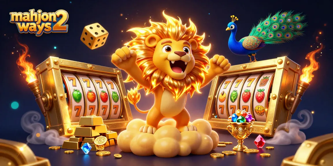 Experience exhilarating gameplay with mahjong ways 2 in this dynamic casino illustration.