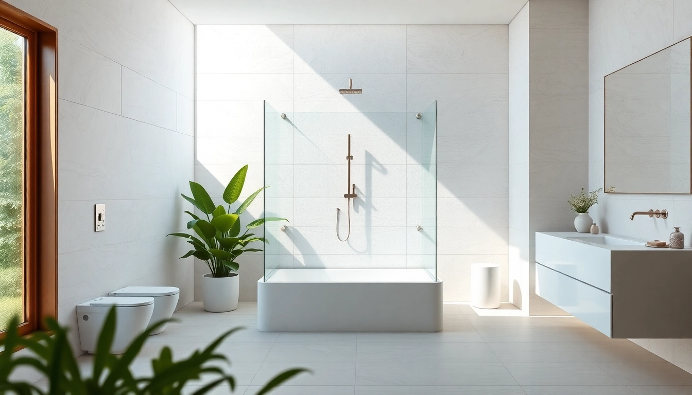 Exquisite elegant showers Australia in a modern, beautifully designed bathroom.