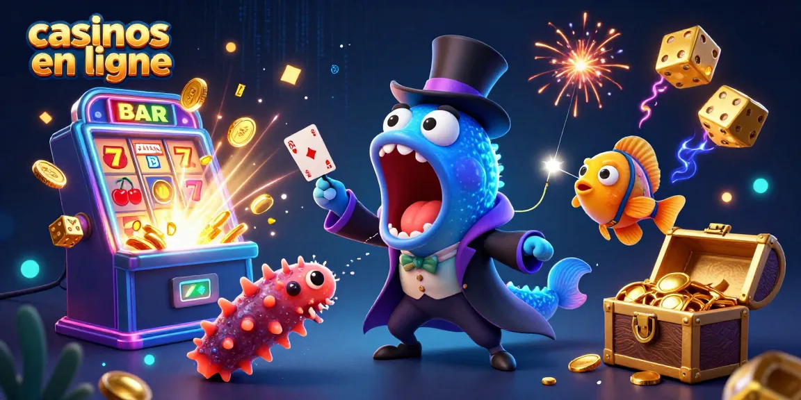 Un spectacle incroyable avec des casinos en ligne, un poisson-hâchette et un mur d'argent!