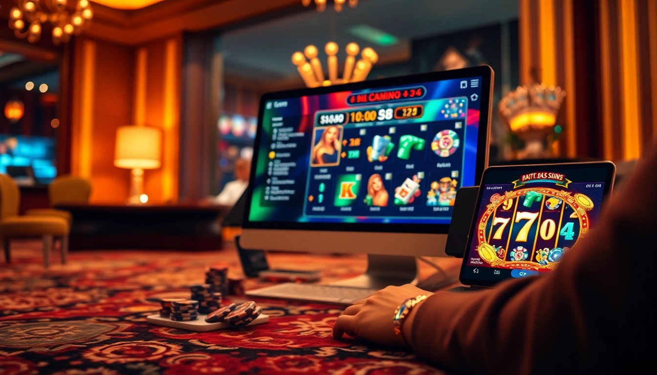 Expérience de jeu en ligne passionnante avec casino en ligne argent réel dans des casinos numériques luxueux.