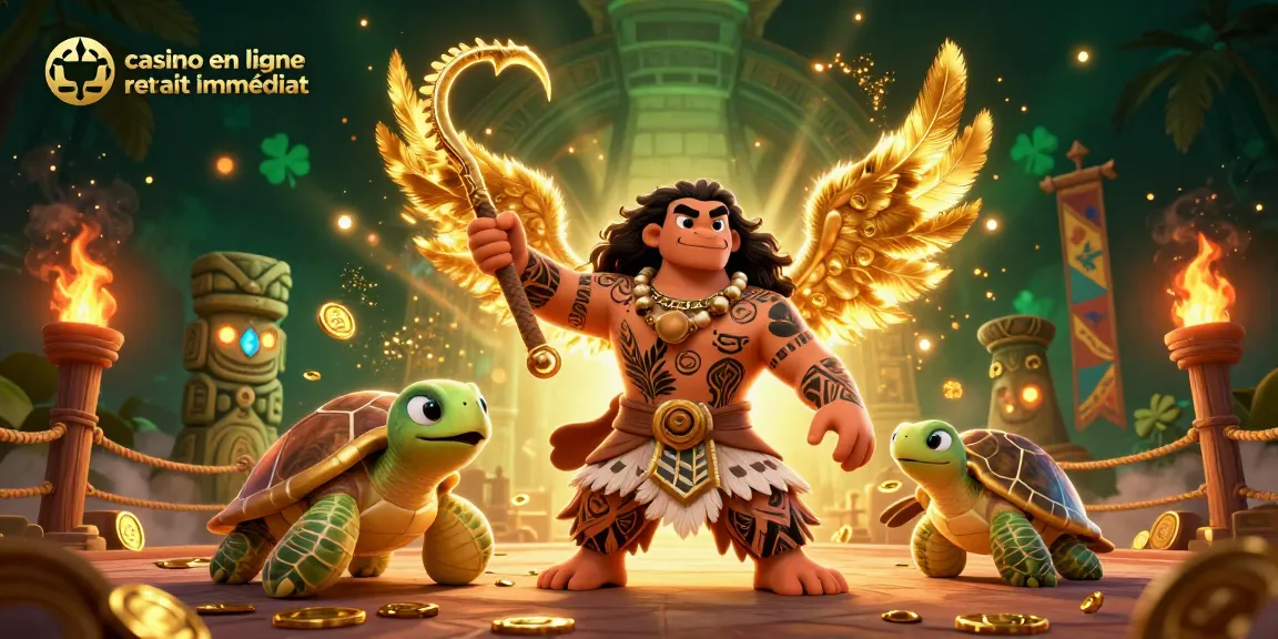 Profitez du casino en ligne retrait immédiat avec un jeu intense illustré par un aigle légendaire.