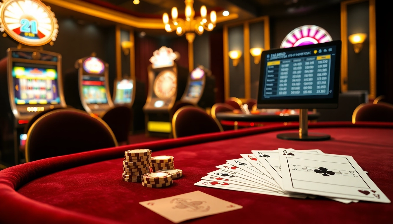 Engager les joueurs dans l'action du casino en ligne argent réel avec des visuels de jeu vibrants et une ambiance luxueuse.