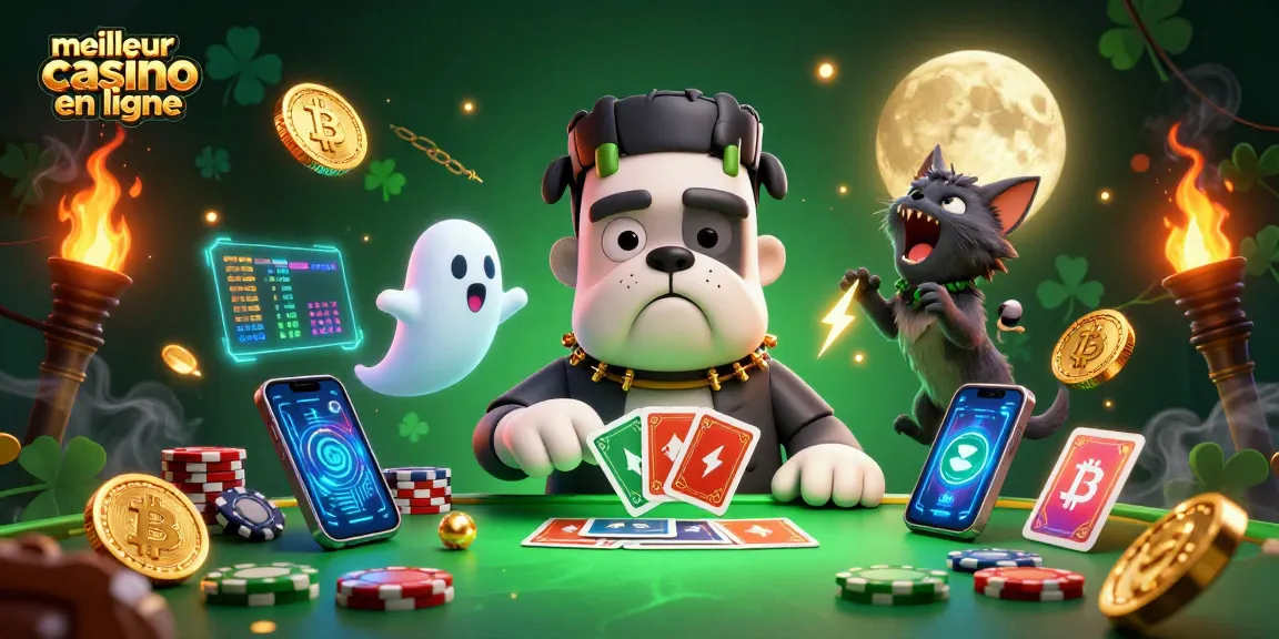 Recevez des gains au meilleur casino en ligne avec une scène animée de jeux de cartes captivante.