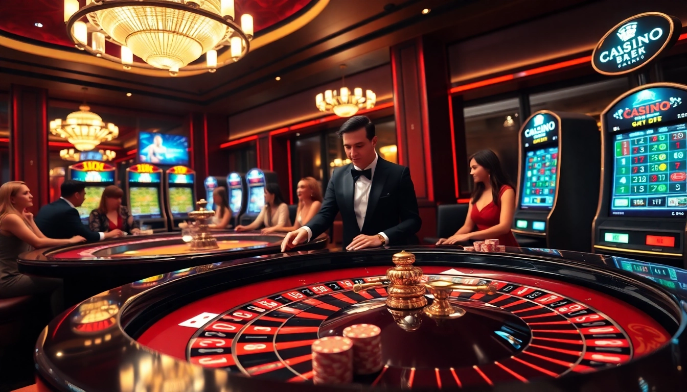 Vivez l'excitation du casino en ligne argent réel avec des visuels époustouflants de jeux d'argent à enjeux élevés.