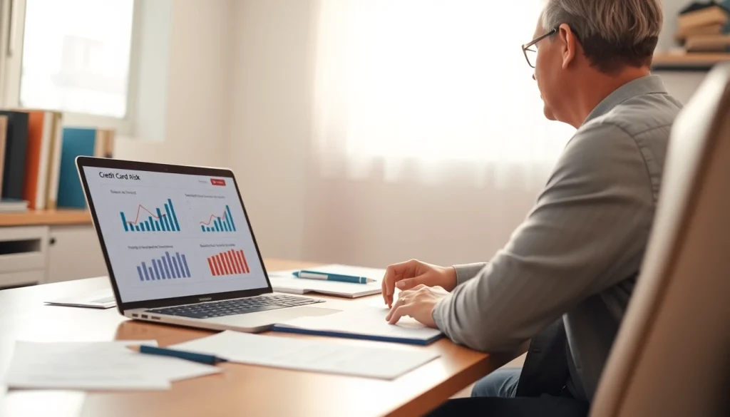 카드깡의 위험성을 설명하는 금융 전문가와 그 환경을 담은 사진