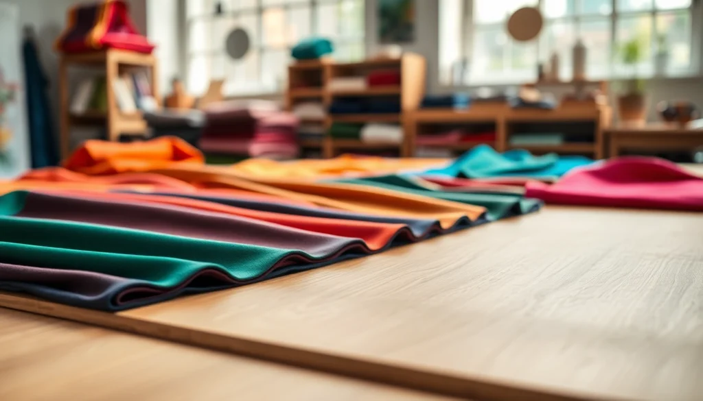 Punta di Roma stofstalen op een houten tafel, benadrukkend de luxe en veelzijdigheid van de stof.