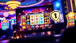 Experience thrilling moments with Kode4d slot games, showcasing vibrant reels and secure online gaming.
