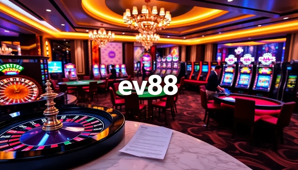 Experience the thrill of winning at ev88 online casino with vibrant games and exciting promotions.