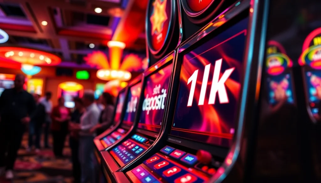 Menangkan slot deposit 1k dengan slot modern yang memukau dan kasino penuh energi.