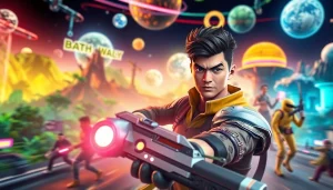 Showcase of the best upcoming games 2026 with vibrant characters and futuristic landscapes.