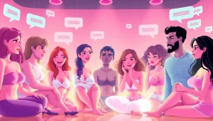 Interactive NSFW characters showcasing diverse personalities in an engaging AI chat environment.