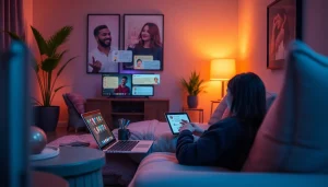 Engaging user interaction with NSFW AI chatbots showcasing emotional roleplay scenarios.