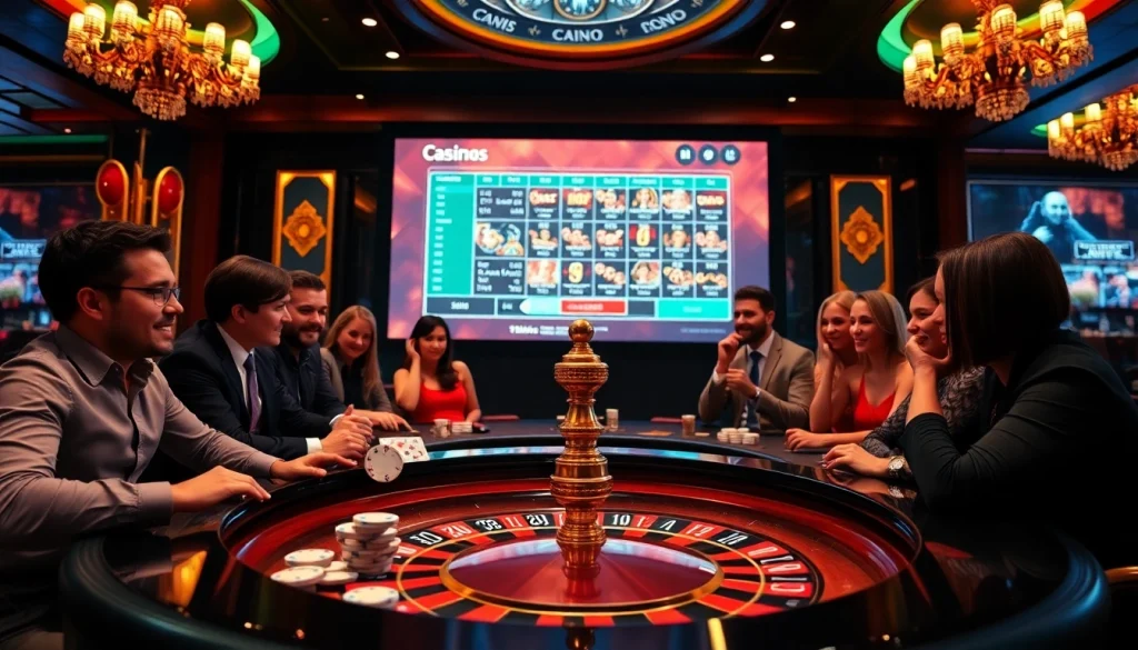 Découvrez l'excitation du casino en ligne argent réel avec des tables vibrantes et des joueurs enthousiastes.