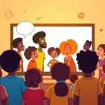 African American Cartoons bring joy and representation to children through vibrant animated scenes.