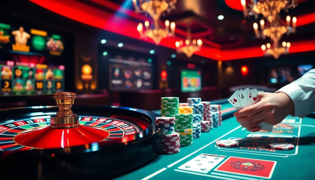 Profiter d'un jeu stratégique dans un cadre de jeu en ligne avec des éléments de casino en ligne Français.