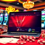 Découvrez l'excitation du casino en ligne Français avec des éléments de jeu vibrants tels que la roulette et les jetons de poker.