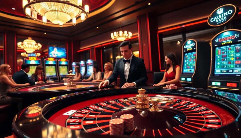 Vivez l'excitation du casino en ligne argent réel avec des visuels époustouflants de jeux d'argent à enjeux élevés.