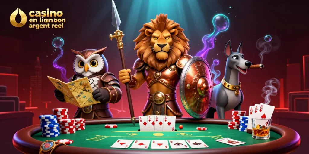 Jouez aux jeux de casino en ligne avec de vrais bonus, comme le casino en ligne bonus argent réel.